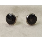 Kolczyki  żywicy epoksydowej z dmuchawcami